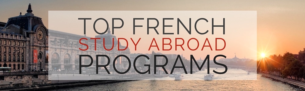 French Study Abroad Programs