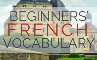Beginners’ French Vocabulary