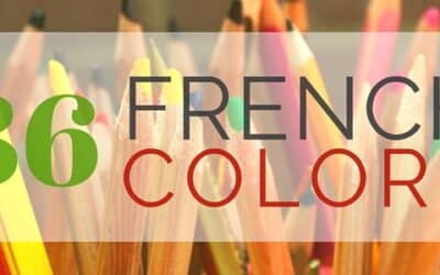 French Vocabulary: 36 French Colors