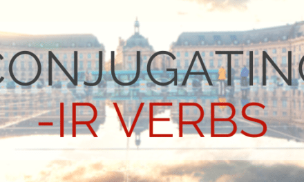 How to Conjugate French -IR Verbs (Past and Present Tense)