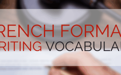 French Formal Writing: Linking Words and Transitions