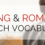 French Dating and Romance Vocabulary